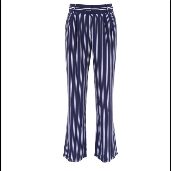 MICHAEL Michael Kors Pants - Michael Kors striped wide leg pants